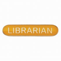 Scholar Bar Badge Librarian Yellow | 40mm |