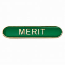 Scholar Bar Badge Merit Green | 40mm |