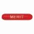 Scholar Bar Badge Merit Red | 40mm |  - SB16117R