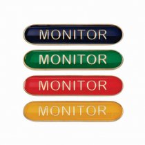 Scholar Bar Badge Monitor Blue | 40mm |