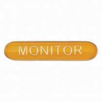 Scholar Bar Badge Monitor Yellow | 40mm |