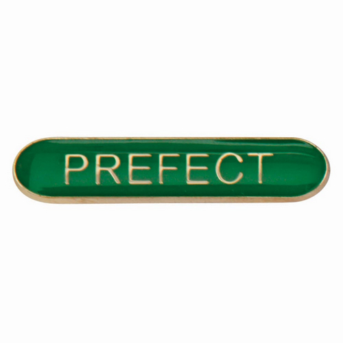 Scholar Bar Badge Prefect Green | 40mm |