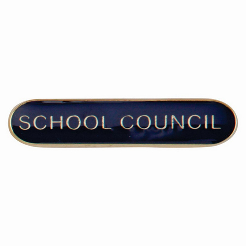 Scholar Bar Badge School Council Blue | 40mm |