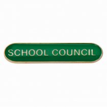 Scholar Bar Badge School Council Green | 40mm |