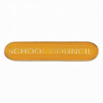 Scholar Bar Badge School Council Yellow | 40mm |