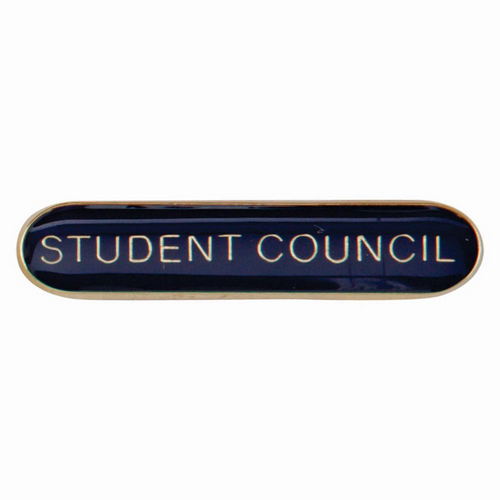 Scholar Bar Badge Student Council Blue | 40mm |