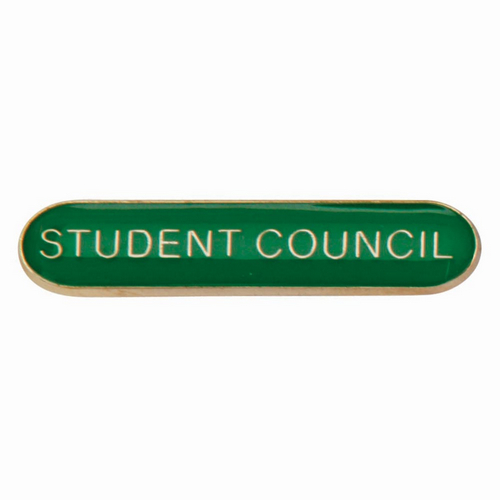 Scholar Bar Badge Student Council Green | 40mm |