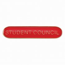 Scholar Bar Badge Student Council Red | 40mm |