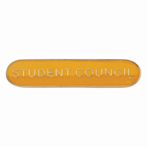 Scholar Bar Badge Student Council Yellow | 40mm |