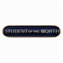 Scholar Bar Badge Student of Month Blue | 40mm |