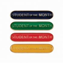 Scholar Bar Badge Student of Month Blue | 40mm |