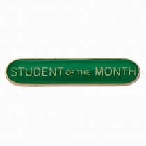 Scholar Bar Badge Student of Month Green | 40mm |