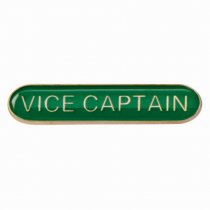 Scholar Bar Badge Vice Captain Green | 40mm |