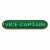 Scholar Bar Badge Vice Captain Green | 40mm |  - SB16123G