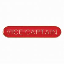 Scholar Bar Badge Vice Captain Red | 40mm |