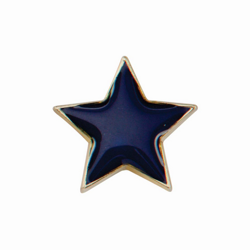 Scholar Pin Badge Star Blue | 20mm |