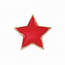 Scholar Pin Badge Star Red | 20mm |