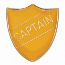 Scholar Pin Badge Captain Yellow | 25mm |