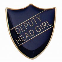 Scholar Pin Badge Deputy Head Girl Blue | 25mm |