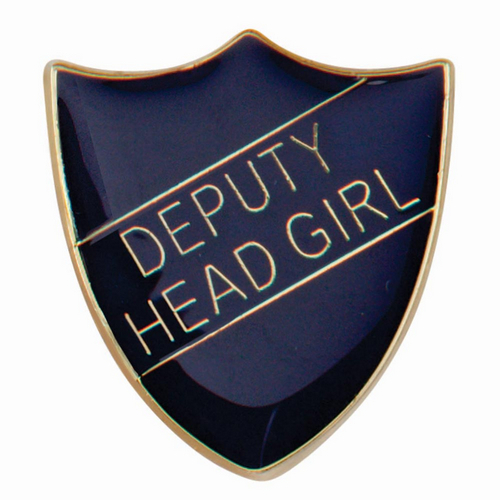 Scholar Pin Badge Deputy Head Girl Blue | 25mm |