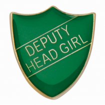 Scholar Pin Badge Deputy Head Girl Green | 25mm |