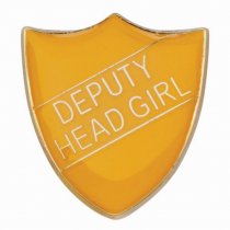 Scholar Pin Badge Deputy Head Girl Yellow | 25mm |