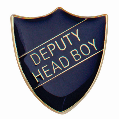 Scholar Pin Badge Deputy Head Boy Blue | 25mm |