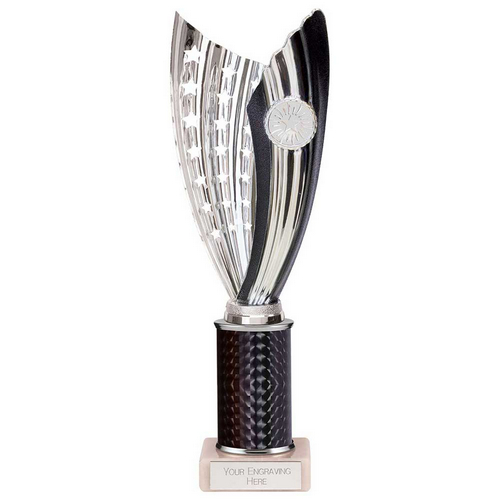 Glamstar Plastic Trophy | Black | 305mm |