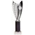 Glamstar Plastic Trophy | Black | 330mm |  - TR23553C