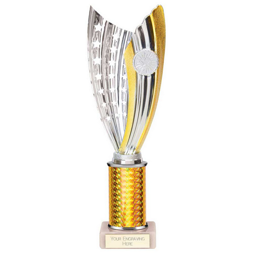 Glamstar Plastic Trophy | Gold | 305mm |