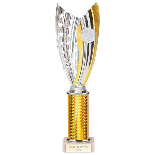 Glamstar Plastic Trophy | Gold | 330mm |