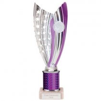 Glamstar Plastic Trophy | Purple | 280mm |