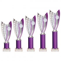 Glamstar Plastic Trophy | Purple | 280mm |