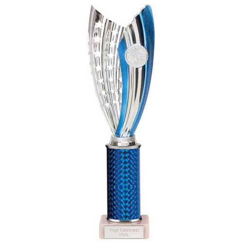 Glamstar Plastic Trophy | Blue | 330mm |