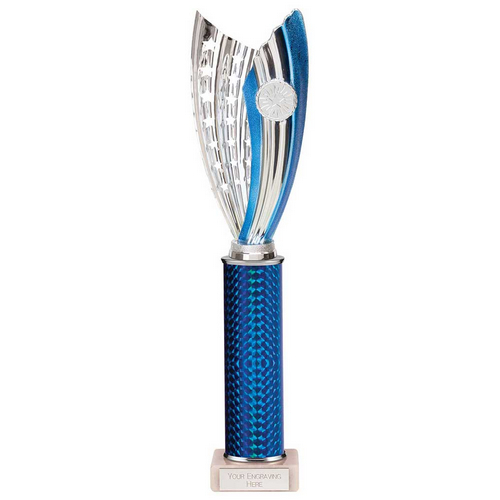 Glamstar Plastic Trophy | Blue | 380mm |