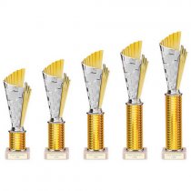 Flash Plastic Trophy | Gold | 265mm |