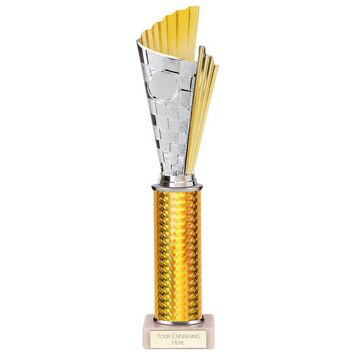 Flash Plastic Trophy | Gold | 340mm |