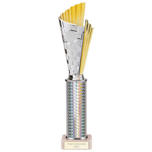 Flash Plastic Trophy | Gold | 340mm |