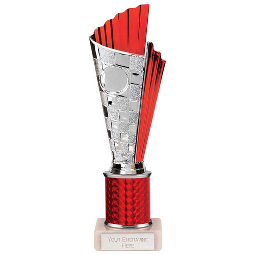 Flash Plastic Trophy | Red | 265mm |