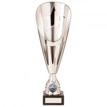 Rising Stars Deluxe Plastic Lazer Cup | Silver | 315mm | S6