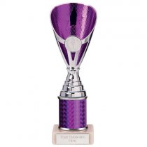 Rising Stars Plastic Trophy | Purple | 230mm |