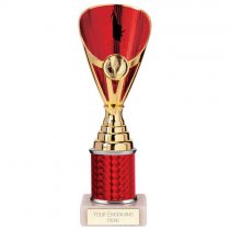 Rising Stars Plastic Trophy | Red | 230mm |