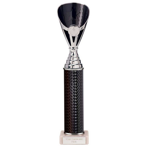 Rising Stars Plastic Trophy | Black | 330mm |