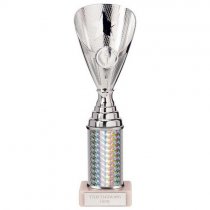 Rising Stars Plastic Trophy | Silver | 255mm |