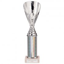 Rising Stars Plastic Trophy | Silver | 280mm |