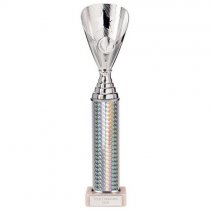 Rising Stars Plastic Trophy | Silver | 330mm |