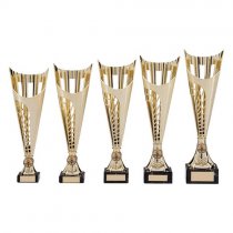 Garrison Plastic Laser Cut Trophy Cup | Gold | 305mm | S7