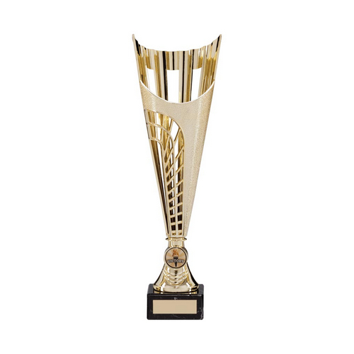 Garrison Plastic Laser Cut Trophy Cup | Gold | 325mm | S7