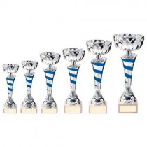 Eternity Trophy Cup | Silver & Blue | 170mm | G7