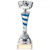 Eternity Trophy Cup | Silver & Blue | 190mm | G7